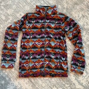 Columbia full zip fleece. Kids Large (14/16)